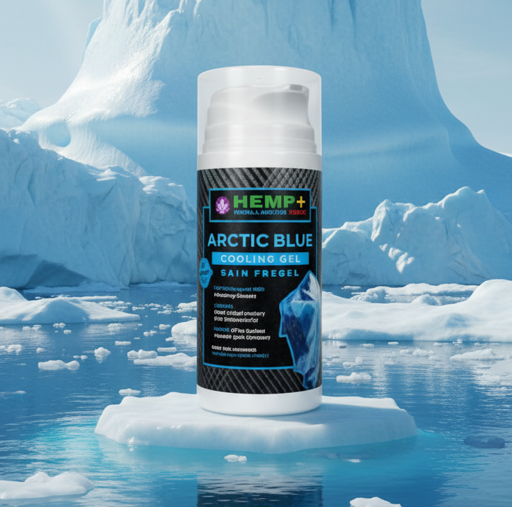 ARCTIC BLUE FREEZE PUMP CBD, MSM, & PEA MUSCLE GEL | 2000mg CBD | 3.5oz
