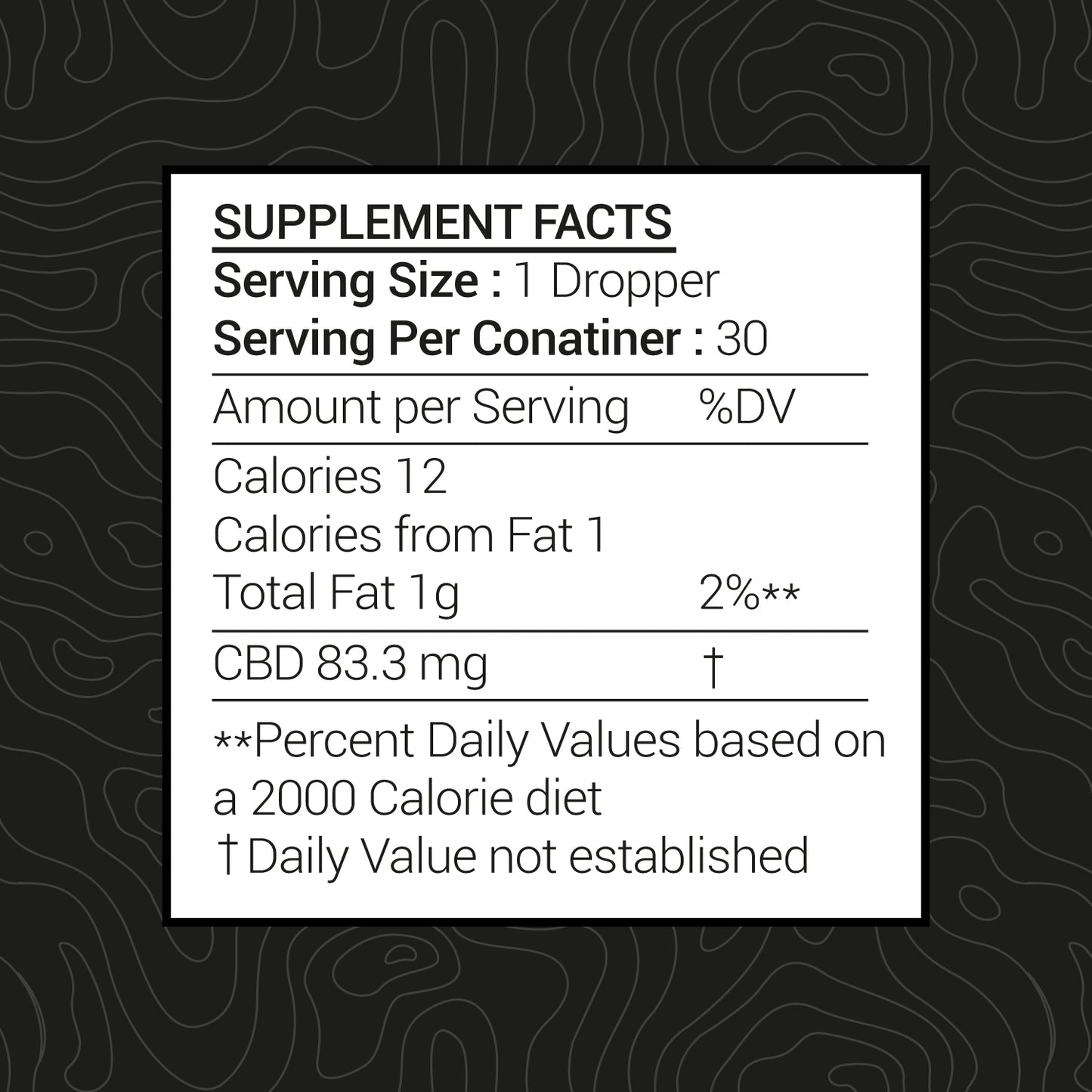 CBD Margarita Lemon /Lime Tincture | Hemp+ Wellness | 2500mg CBD | 1oz