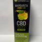 2500mg CBD Margarita (Lemon/Lime) Tincture w/Organic Flavoring & Organic Monk Fruit Extract
