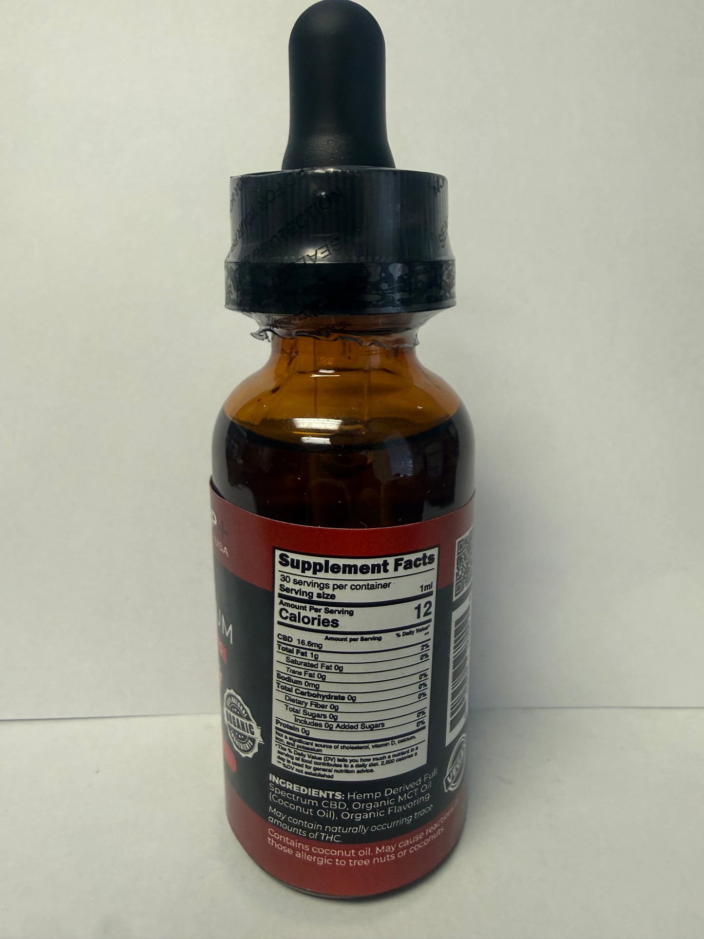 500mg Full Spectrum CBD Bacon pet Tincture