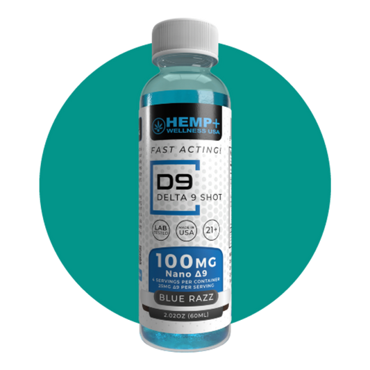 Delta 9 THC Nano Gel Shots | 100mg | 2 0z.