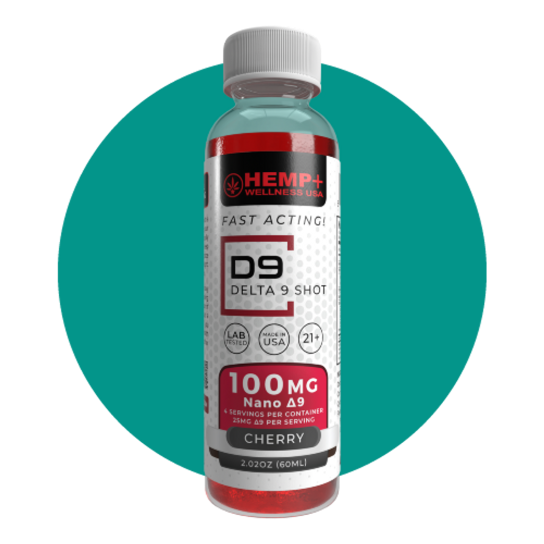 Delta 9 THC Nano Gel Shots | 100mg | 2 0z.