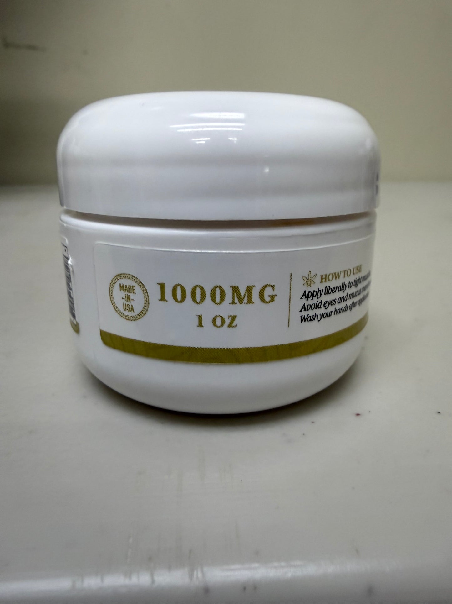 HempMetics- 1000mg CBD Muscle Gel - 1oz