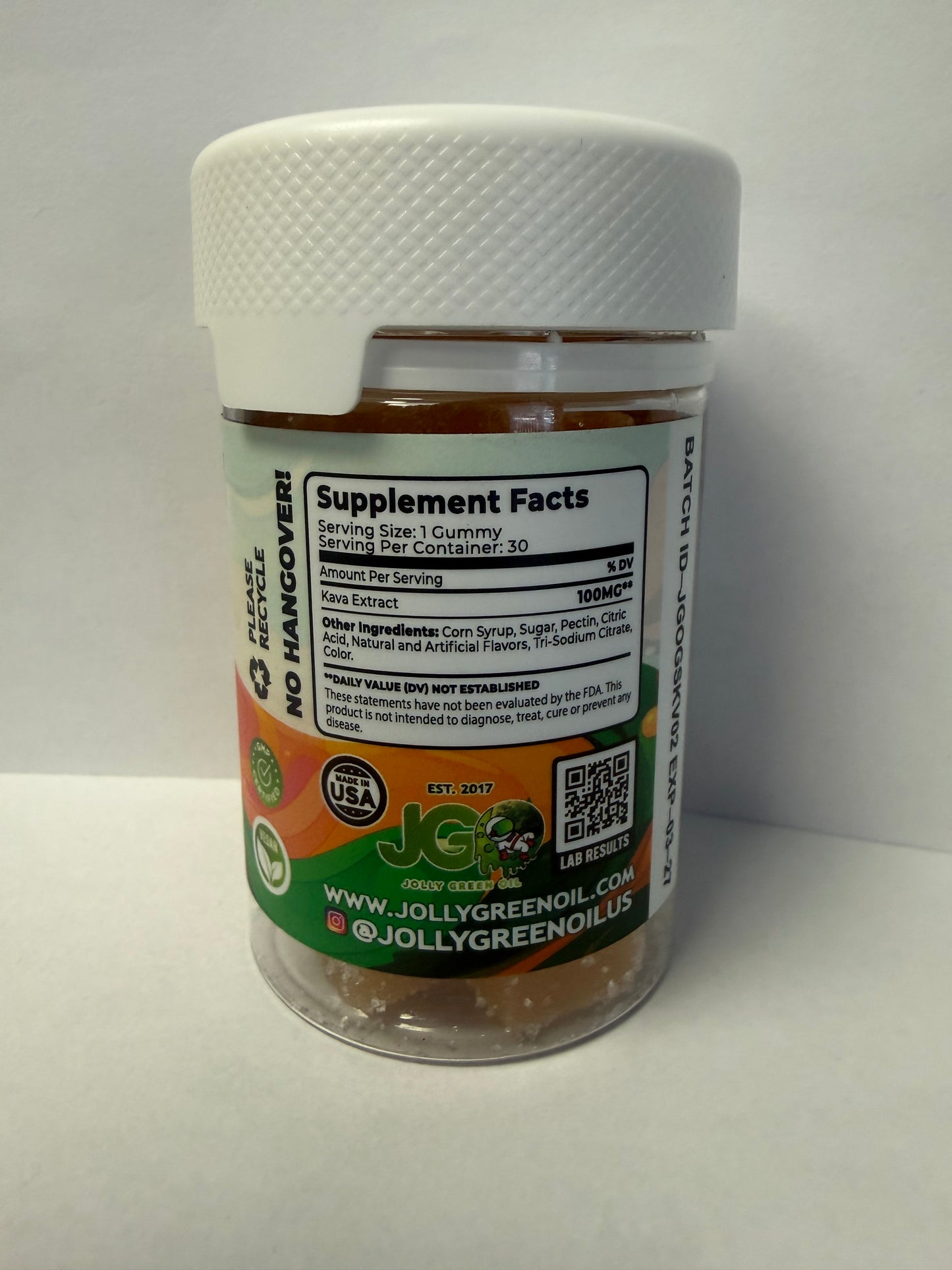 Kava Extract 30 Piece Gummies