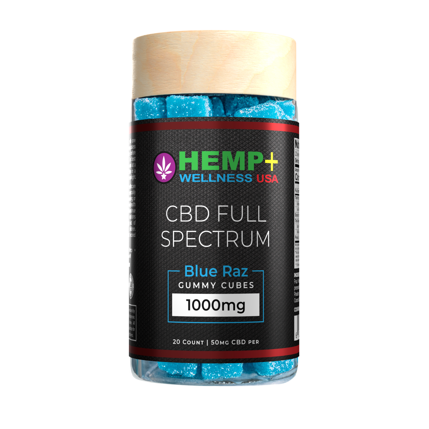 "Full Spectrum CBD 8g Gummies | 20 Count, 1000mg (50mg each)