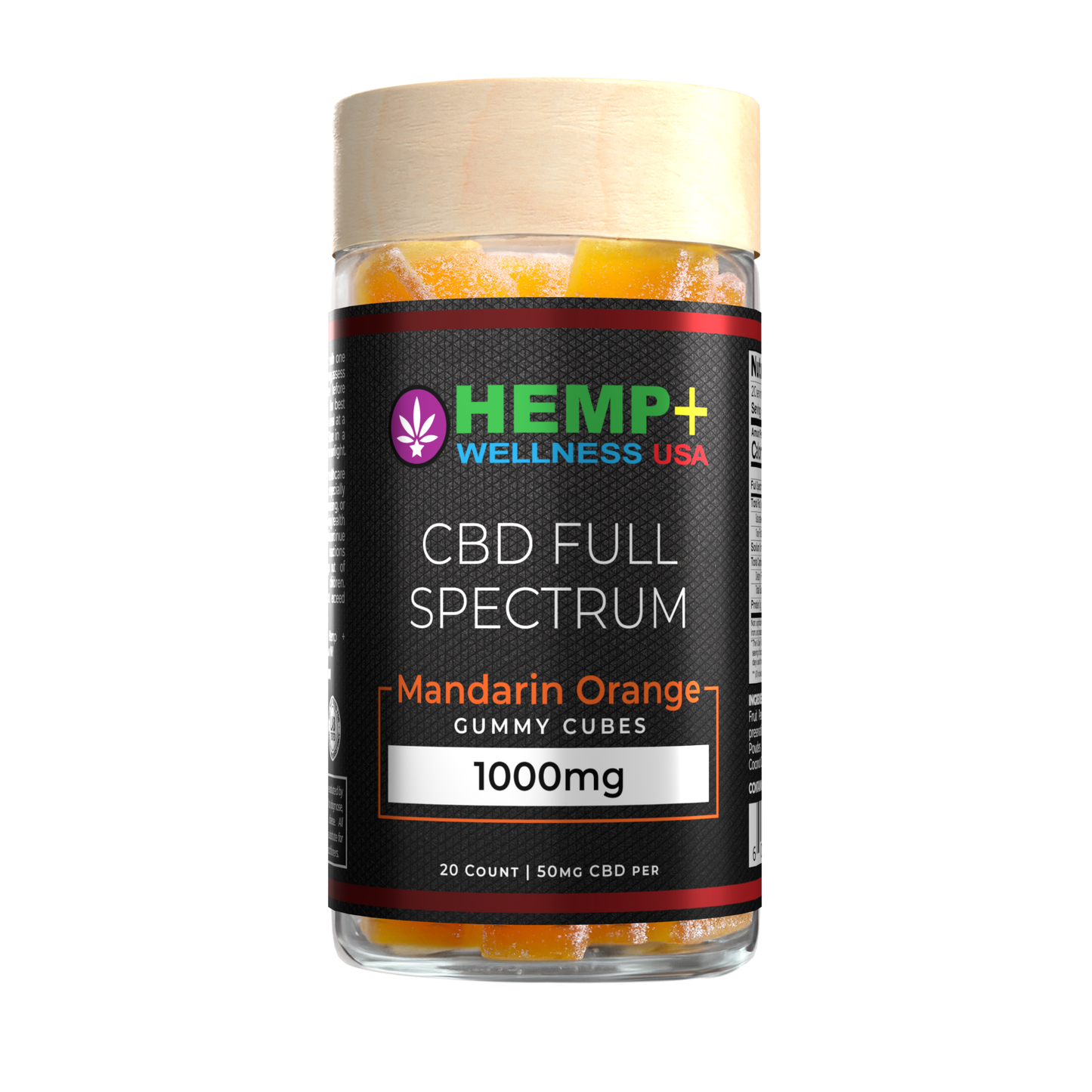 "Full Spectrum CBD 8g Gummies | 20 Count, 1000mg (50mg each)