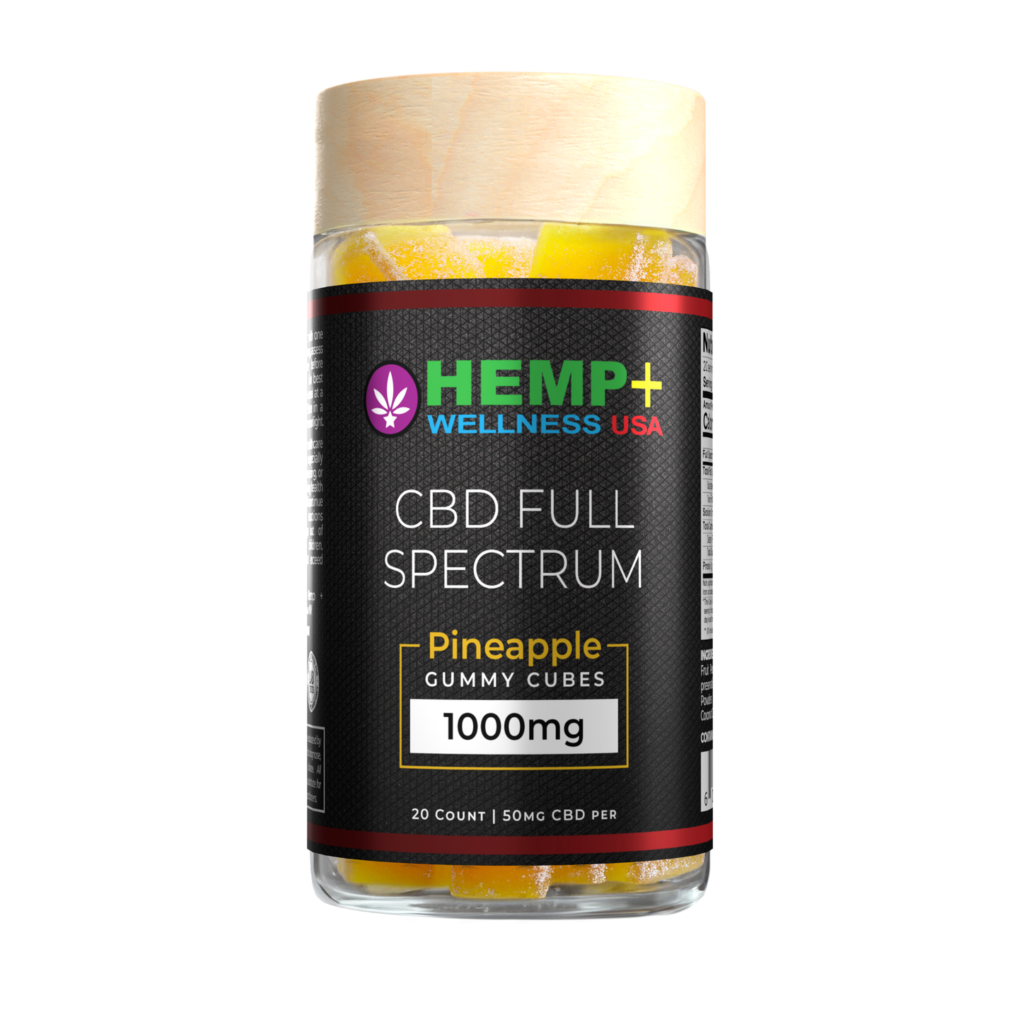 "Full Spectrum CBD 8g Gummies | 20 Count, 1000mg (50mg each)